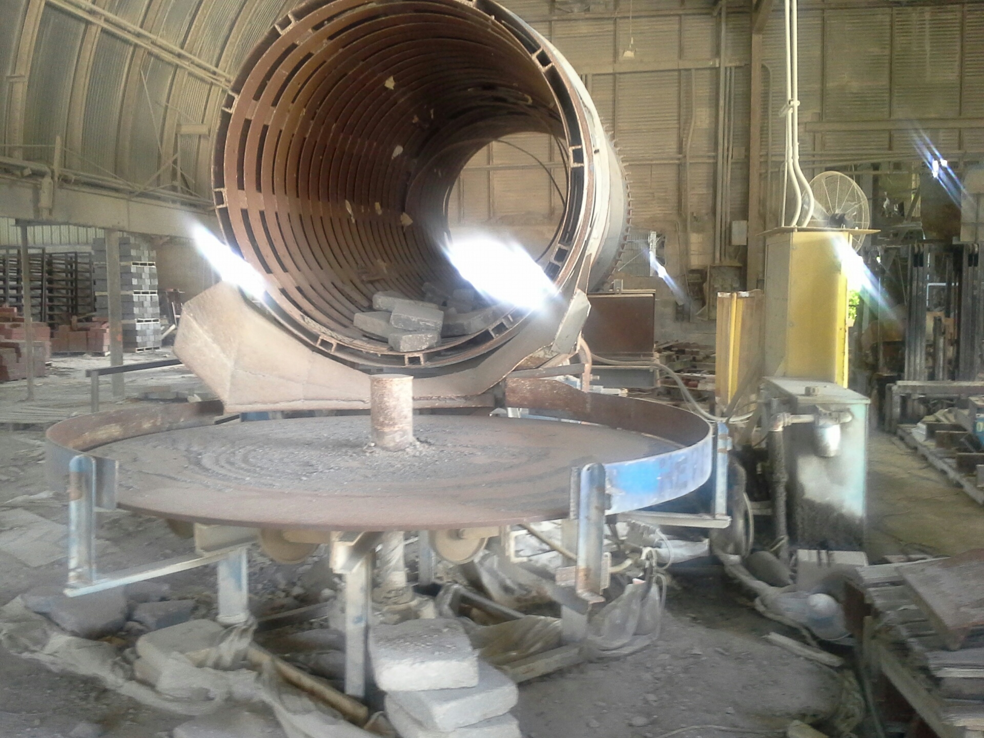 Surface Treatment Tumbling Equipment 13542 Used concrete equipment